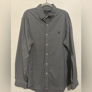 Polo Ralph Lauren Classic Fit Long Sleeve Button Down Shirt Sz XL X-Large 17 1/2